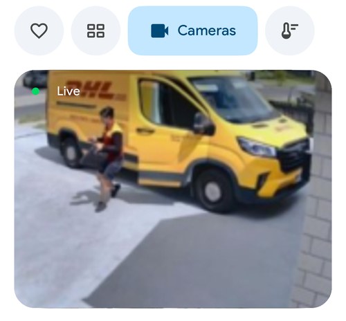 Sinric Pro ESP32-S3 H.264 camera live in the Google Home app