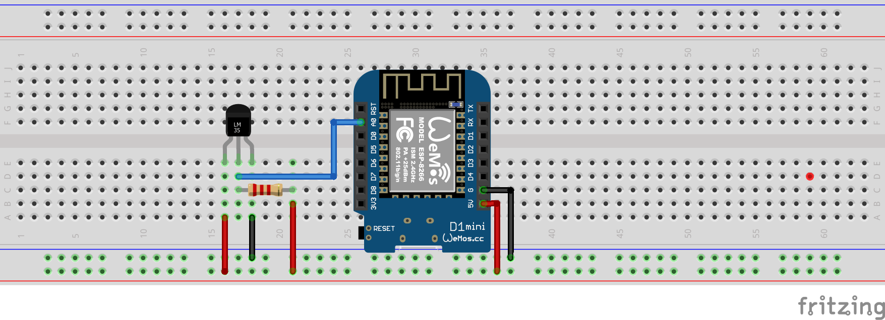 Sinric Pro LM335 wiring